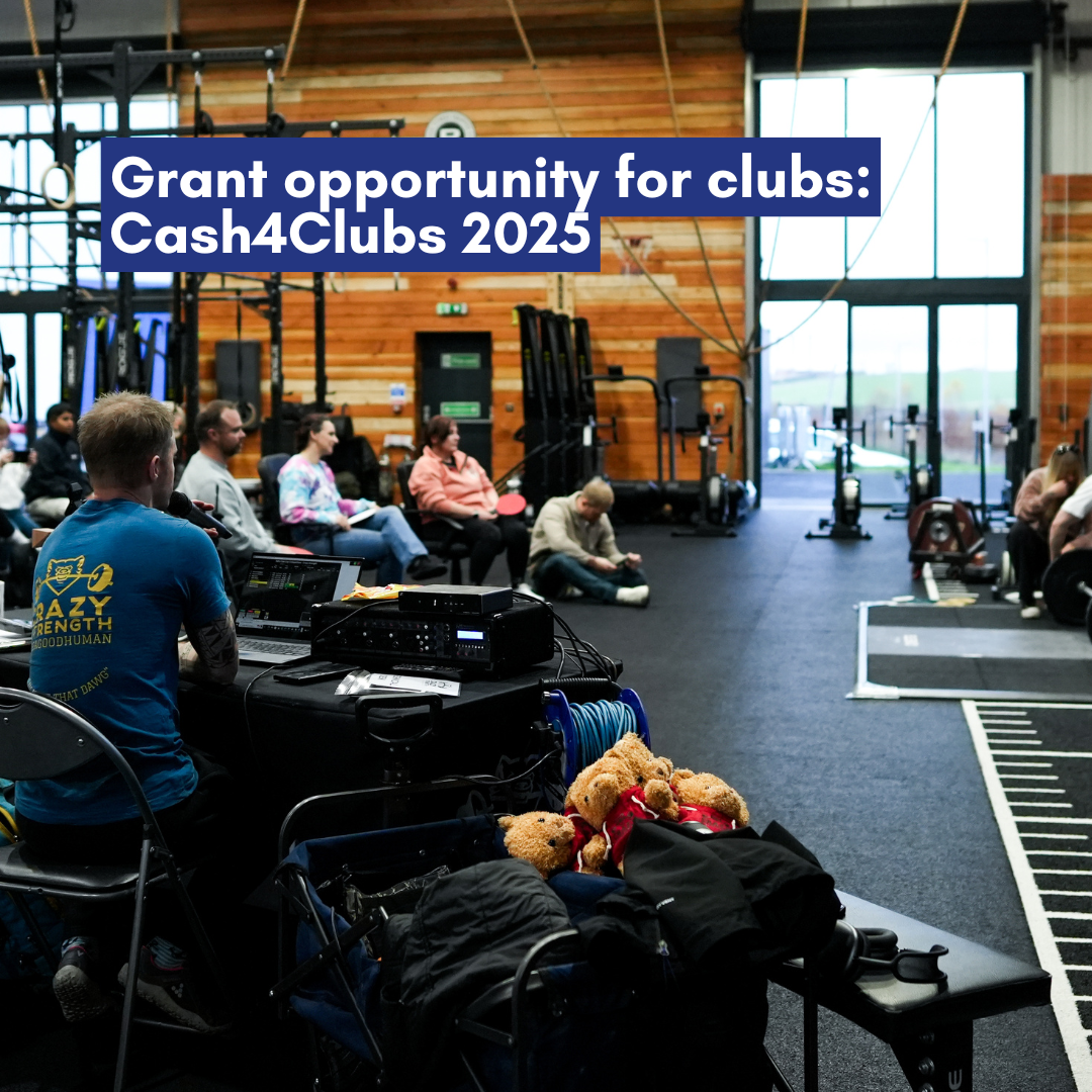 Grant opportunity for clubs: Cash4Clubs 2025